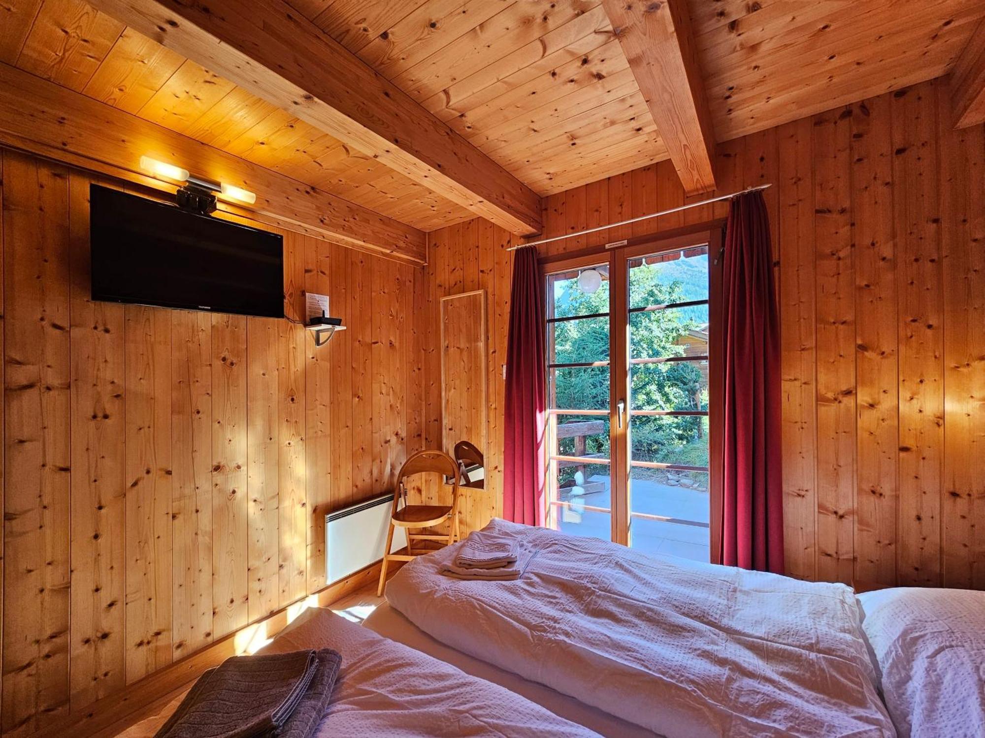 Chalet Flair Saas Fee Exterior foto