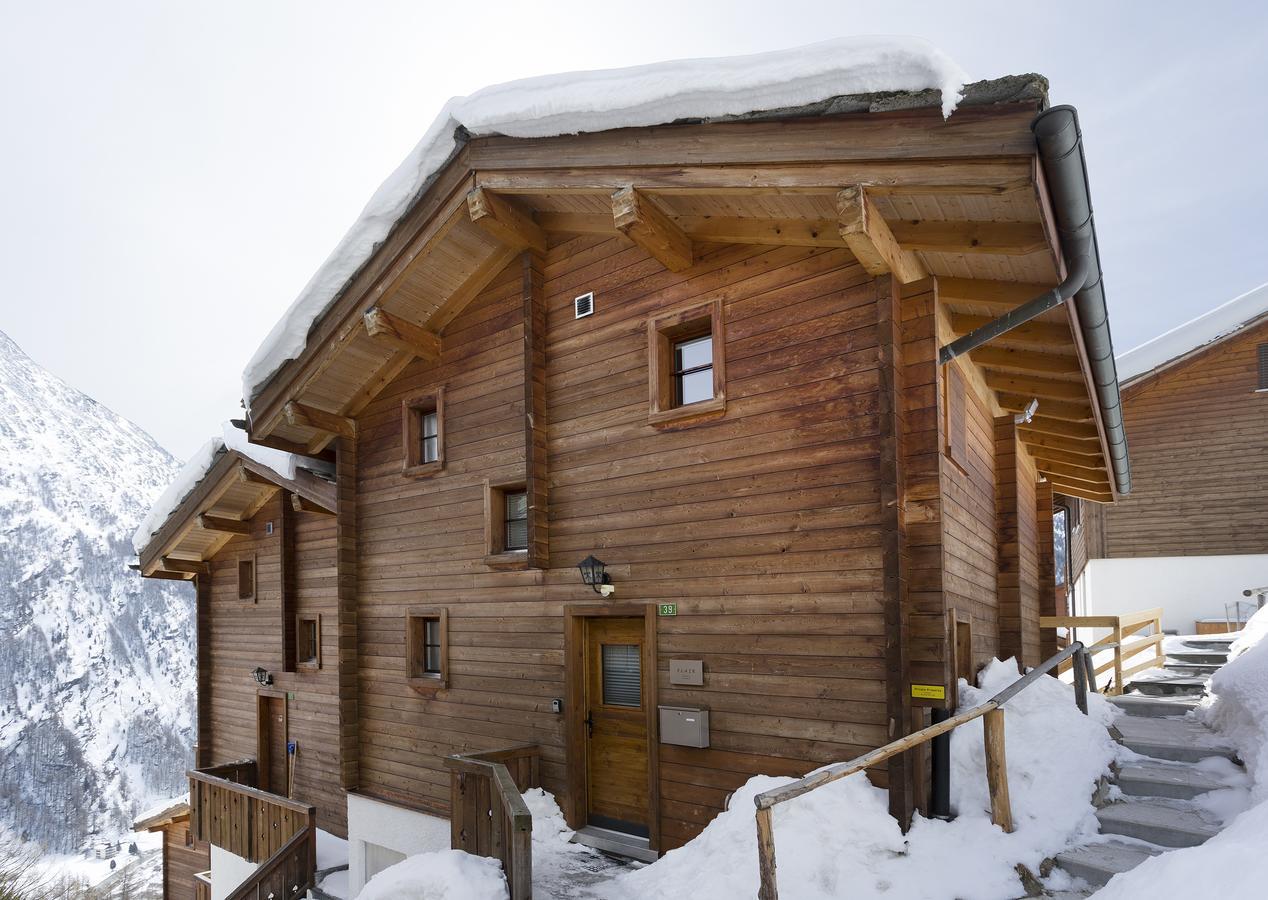 Chalet Flair Saas Fee Exterior foto