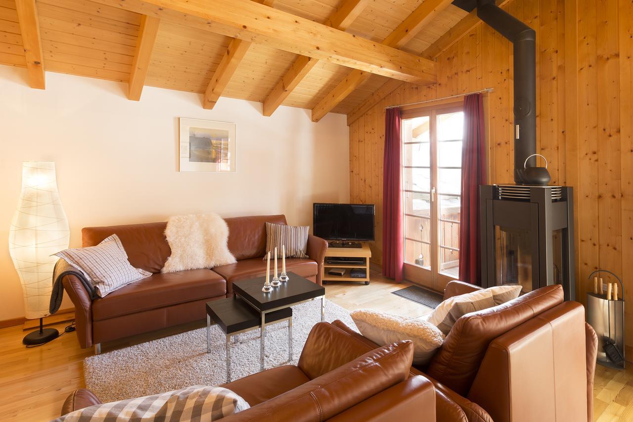 Chalet Flair Saas Fee Exterior foto