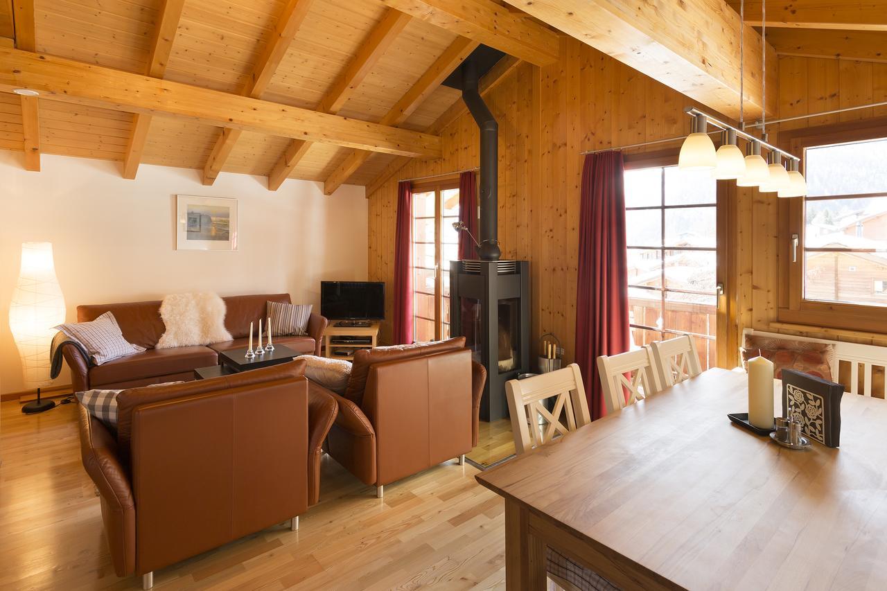 Chalet Flair Saas Fee Exterior foto
