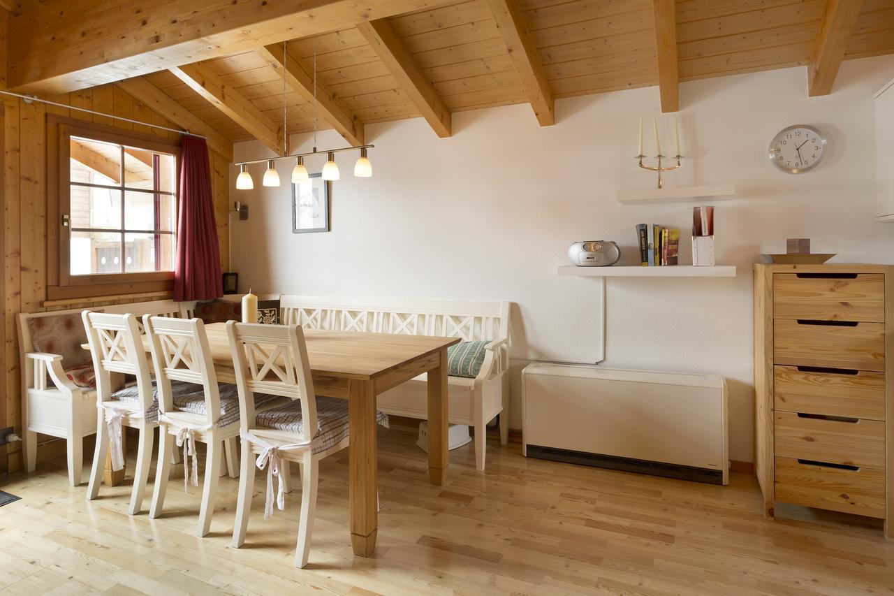 Chalet Flair Saas Fee Exterior foto