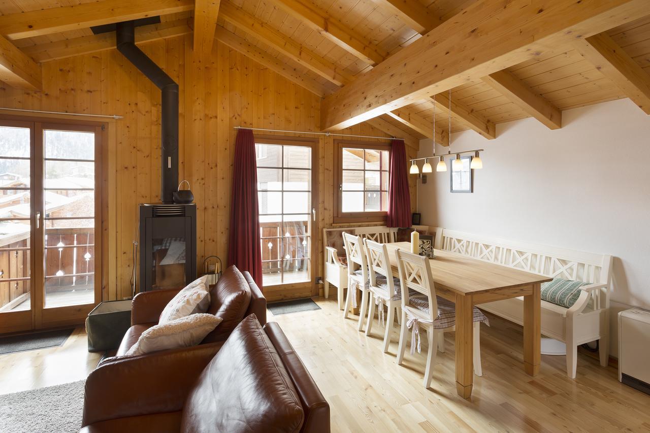 Chalet Flair Saas Fee Exterior foto